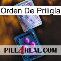 Orden De Priligía 37